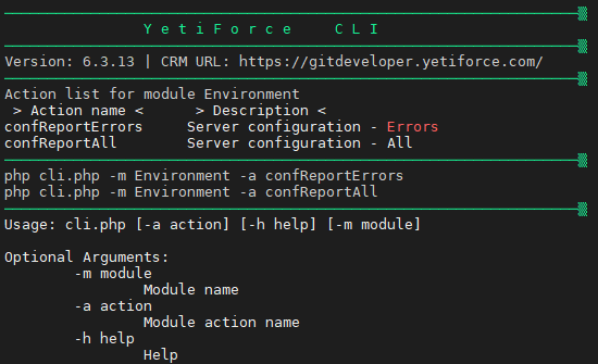 Environment CLI