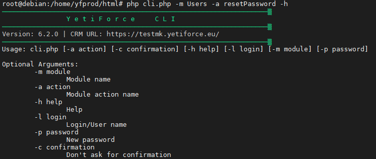 Users CLI