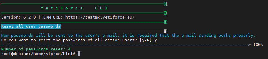 Users CLI